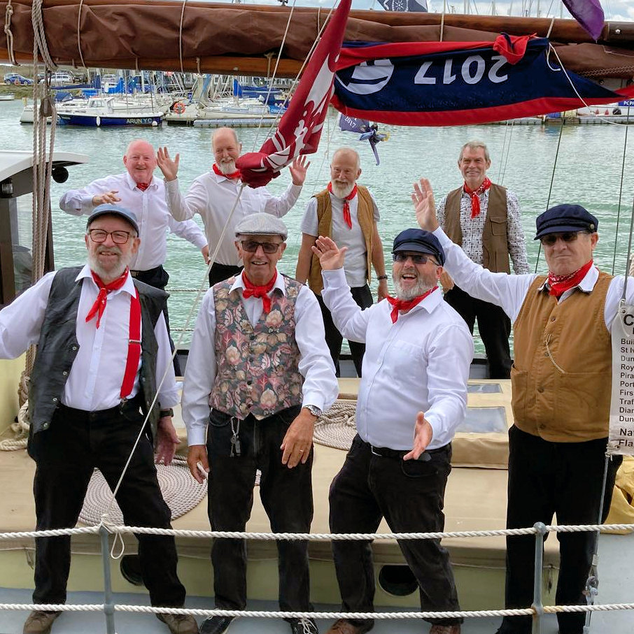 Outside the Harbour Office